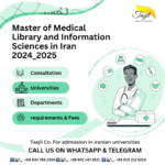 Master of Medical Library and Information Sciences in Iran 2024_2025