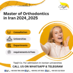 Master of Orthodontics in Iran 2024_2025