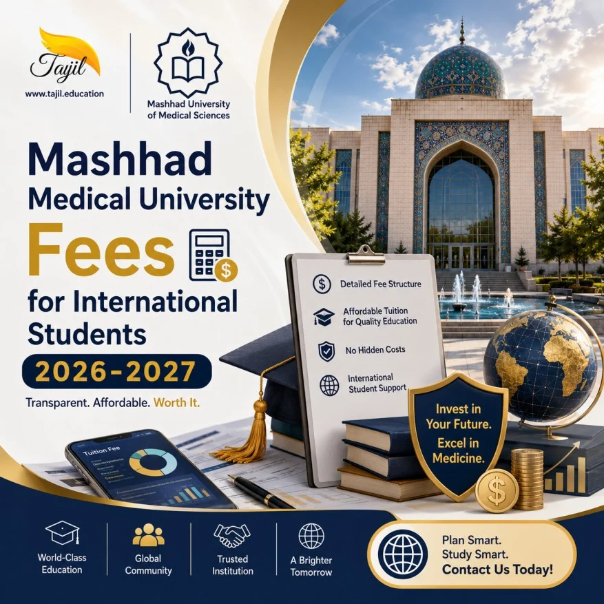 Mashhad Medical University Fees for International Students 2026-2027