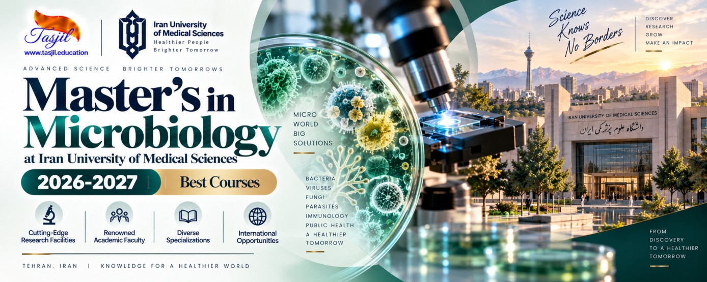 Master’s in Microbiology at Iran University of Medical Sciences
