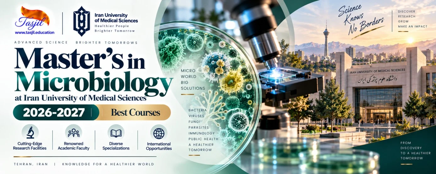 Master’s in Microbiology at Iran University of Medical Sciences