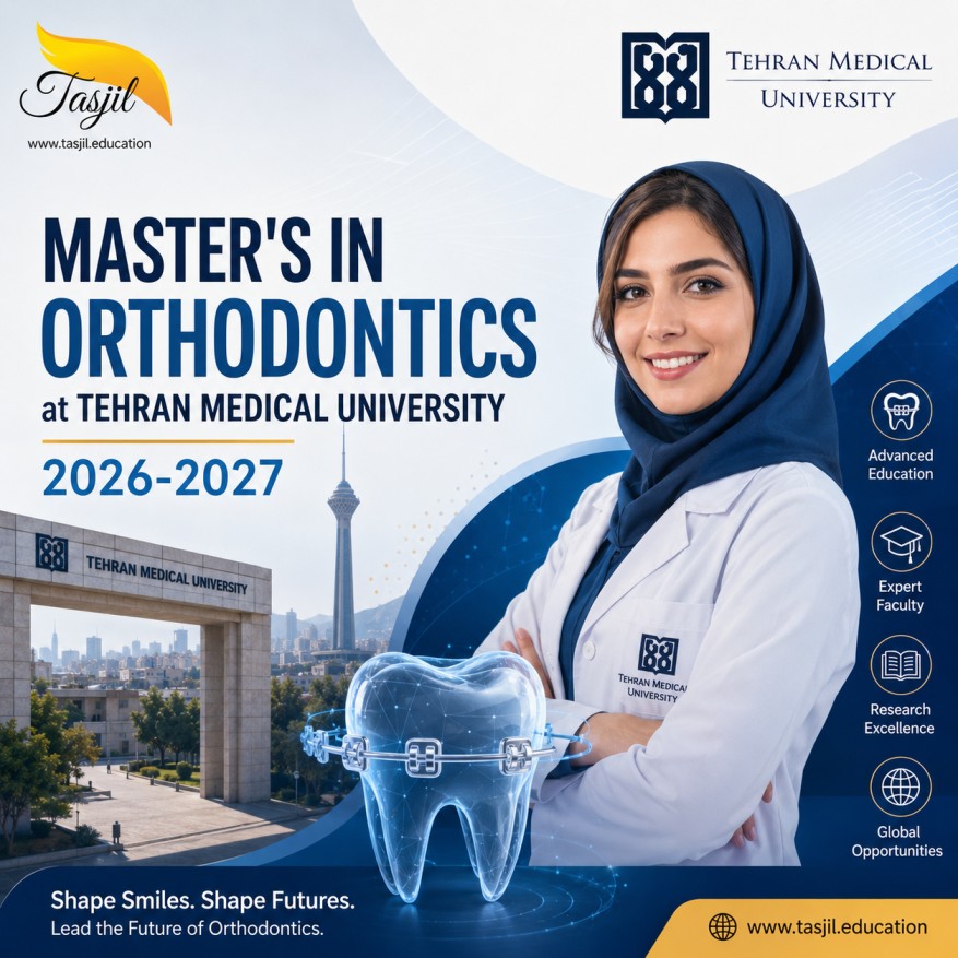 Master’s in Orthodontics at Tehran Medical 2026-2027