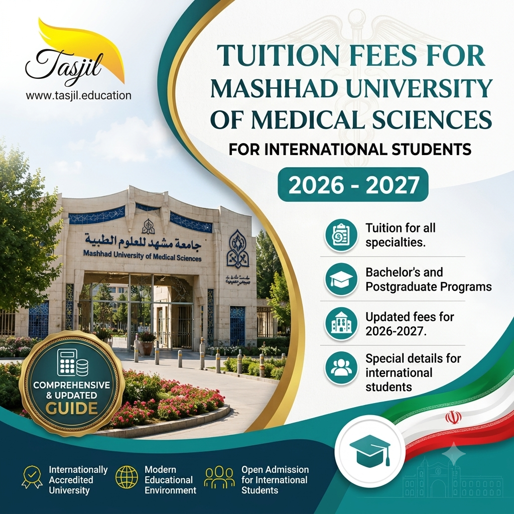 Tuition Fees at Mashhad University of Medical Sciences for International Students