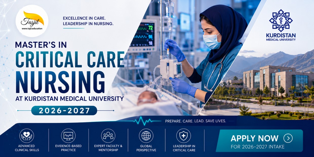 Master’s in Critical Care Nursing at Kurdistan Medical University