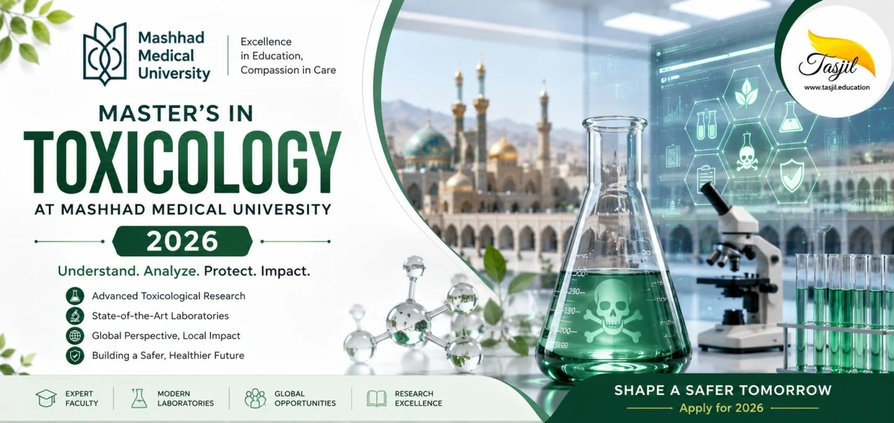 Master’s in Toxicology at Mashhad Medical University