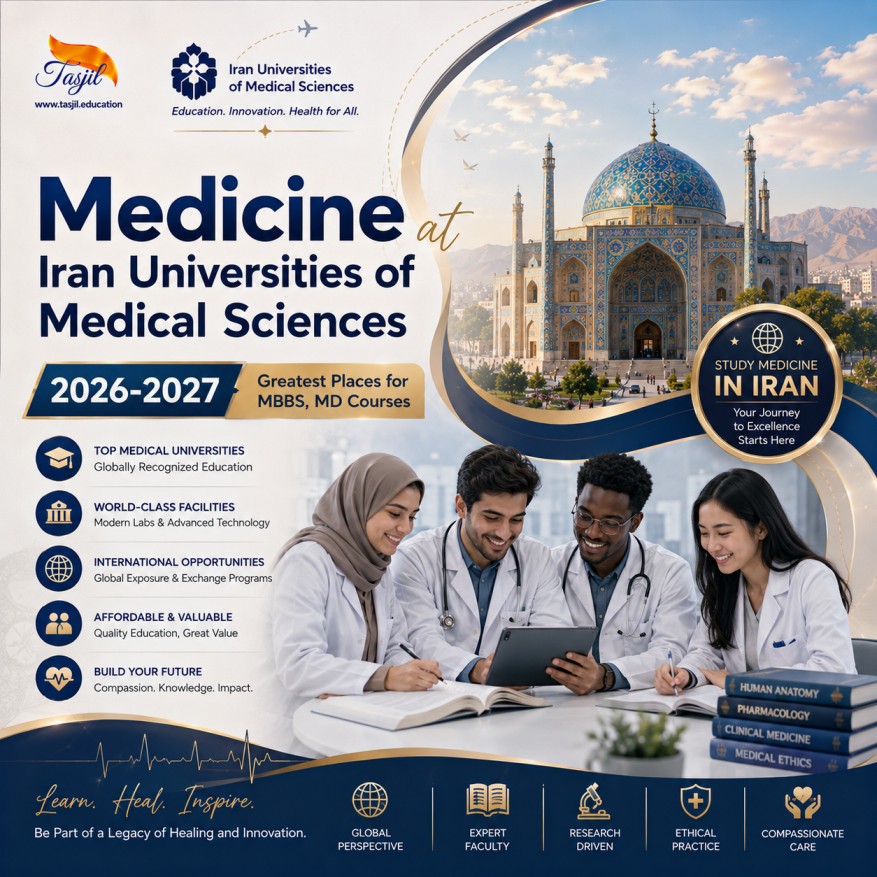 admission office for iranian universities Medicine at Iran Universities of Medical Sciences 2026-2027 Greatest Places for MBBS, MD Courses