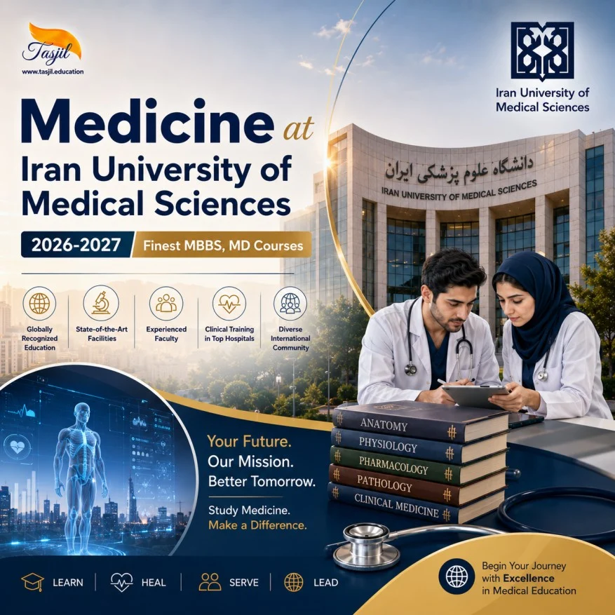 Medicine at Iran University of Medical Sciences 2026-2027 Finest MBBS, MD Courses