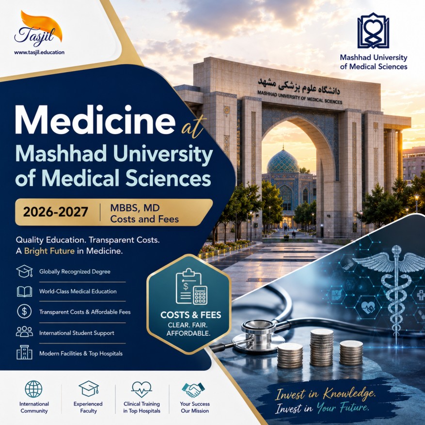 Medicine at Mashhad University of Medical Sciences 2026-2027 MBBS, MD Costs and Fees
