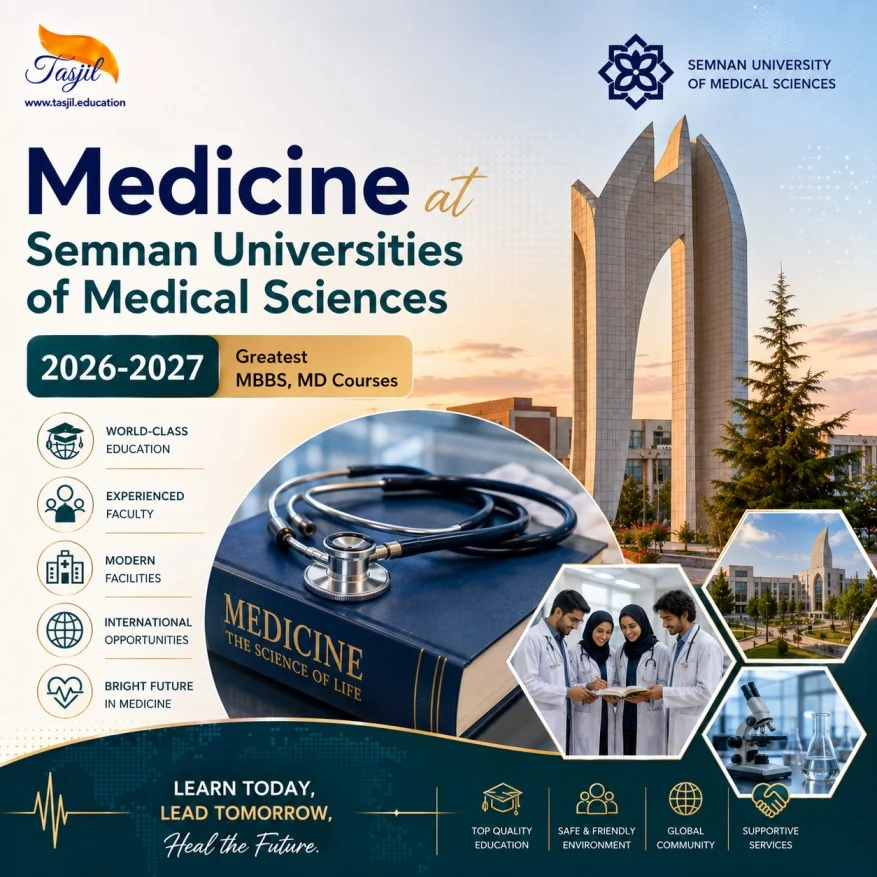 admission office for iranian universities Medicine at Semnan University of Medical Sciences 2026-2027 Greatest MBBS, MD Courses