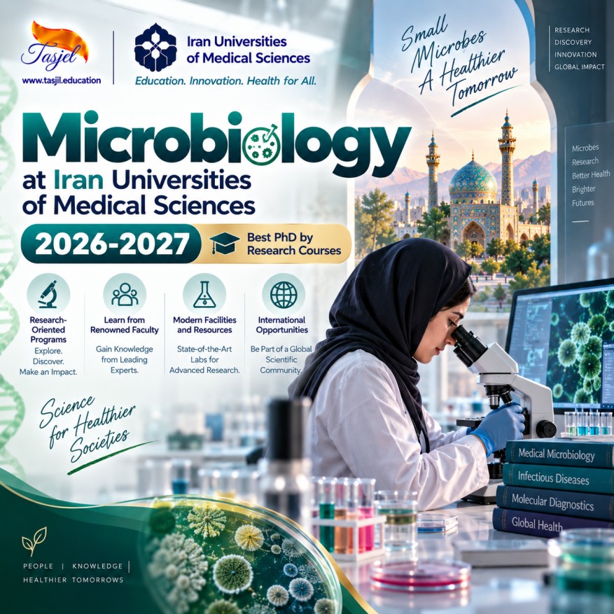 admission office for iranian universities Microbiology at Iran Universities of Medical Sciences 2026-2027 Best PhD by Research Courses