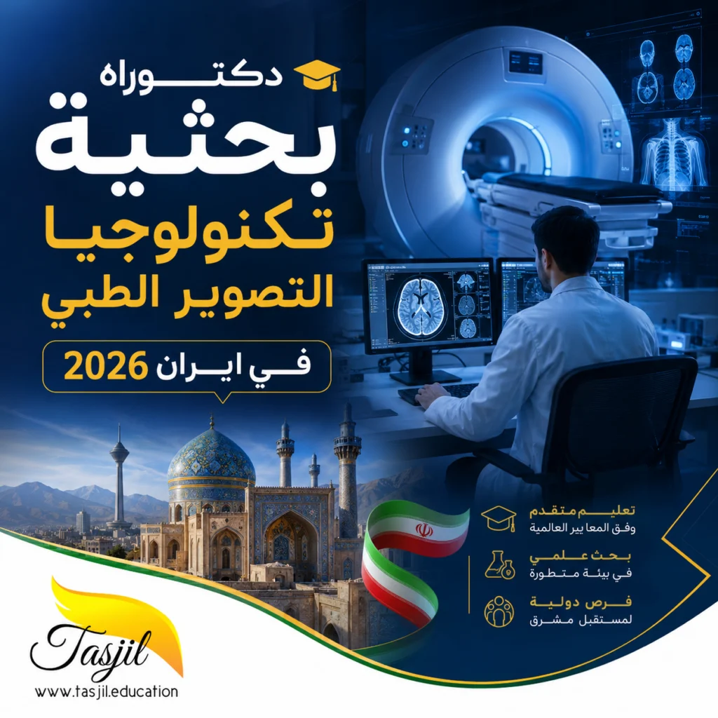 دكتوراه تكنولوجيا التصوير الطبي في إيران | القبول، الرسوم الدراسية، والجامعات 2026 1 دكتوراه تكنولوجيا التصوير الطبي في إيران