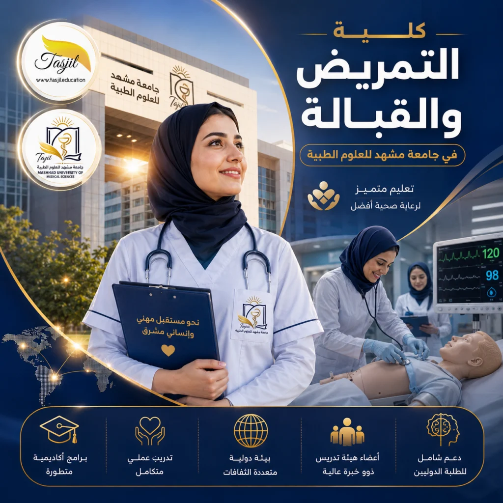 كلية التمريض جامعة مشهد للعلوم الطبية 2026 1 كلية التمريض جامعة مشهد للعلوم الطبية
